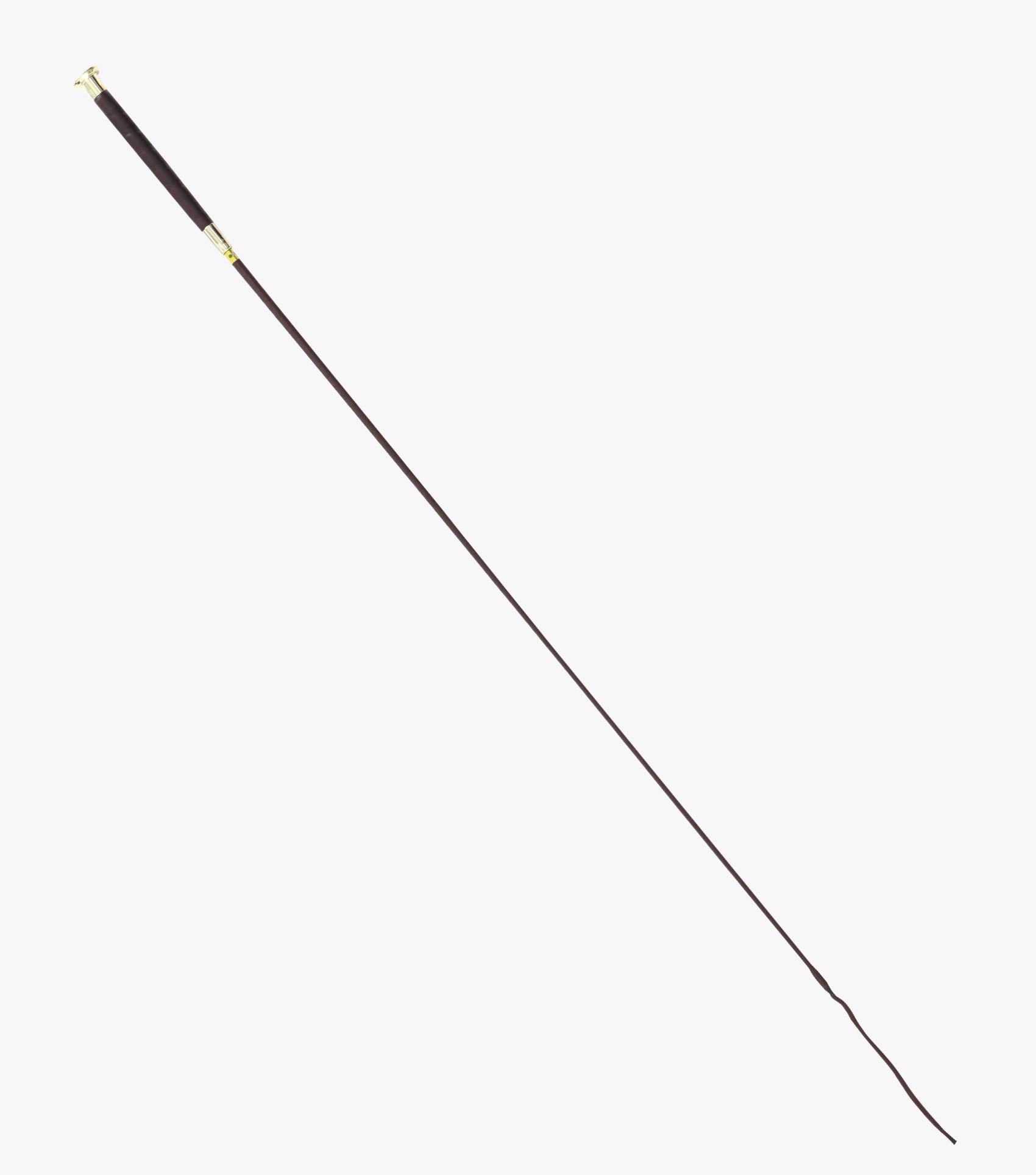 Deruta-Dressage-Whip-110cms-Brown-and-Gold-1