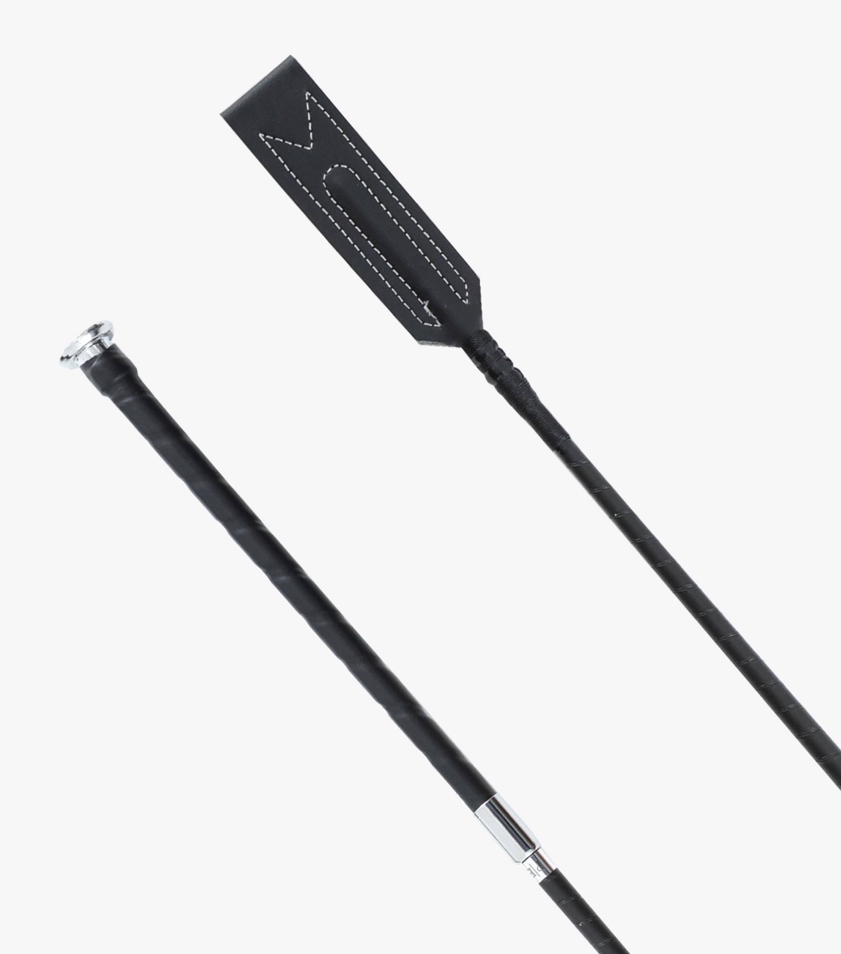 Volterra-Riding-Whip-65cms-Black-and-Silver-2