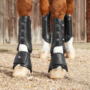 Premier Equine Carbon Wrap Over Reach Boots