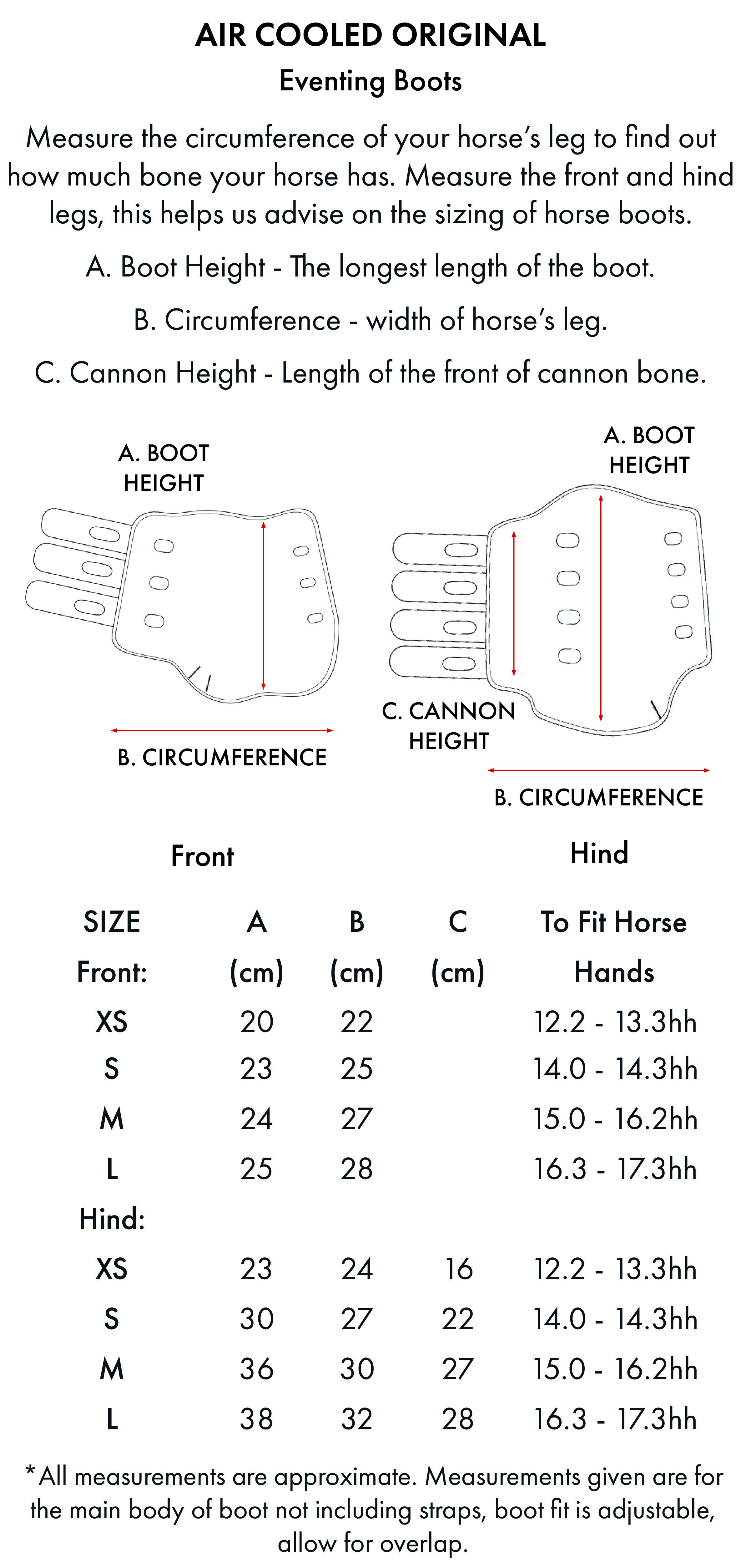 air-cooled-original-eventing-boots-size-guide