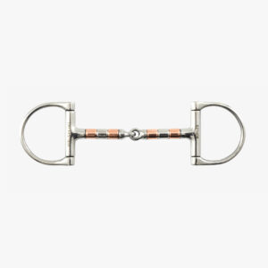 Premier Equine Copper Roller Mouth Dee Bit